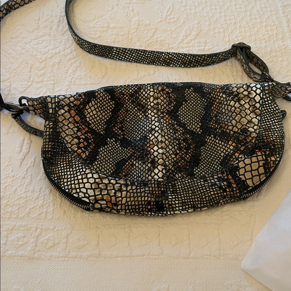 Latico Snake Print Crossbody Bag - Picture 6 of 6